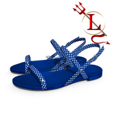 4th of July Blue Lucya Sandals LaraX