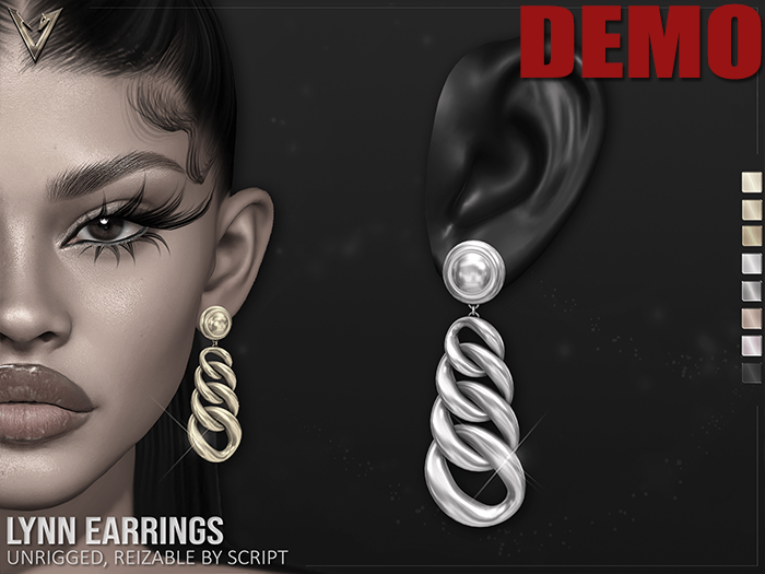 [VIPERA] DEMO Lynn Earrings