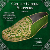 Grasshopper St Celtic Green Slippers Men's