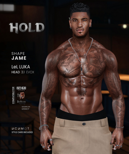 HOLD SHAPES - Jame - Shape LeLUTKA Luka 3.1 EVOX/LEG/JAK/KAR