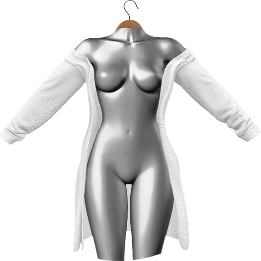 RIOT / Solace Robe - White