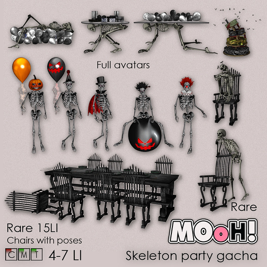 MOoH! Magician skeleton avatar