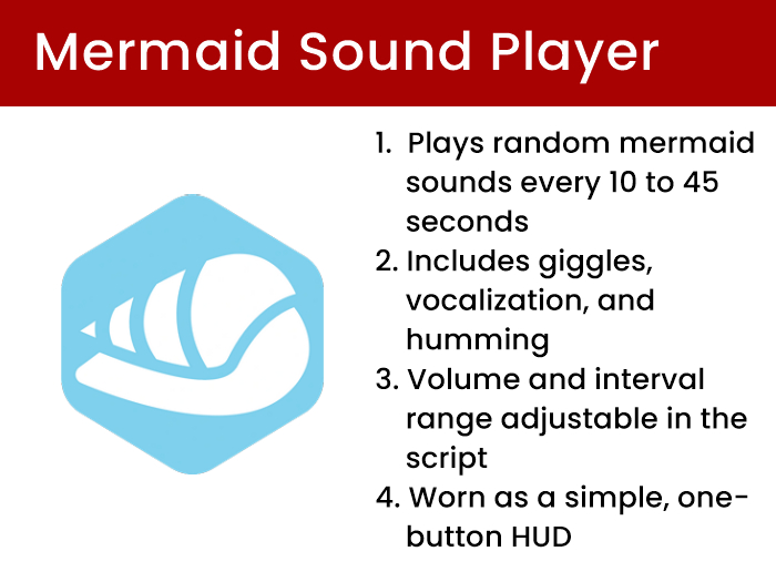 Random Mermaid Sound Player for Avatars