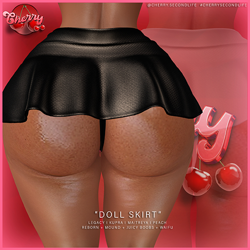 C ` Doll Skirt - Black