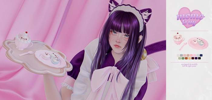 nyaru - momo tray 