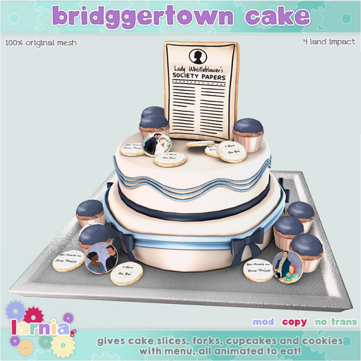 ~*larnia*~ Bridggertown cake