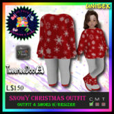 *LVD* Snowy Christmas Outfit - Youth/Tweeneedoo