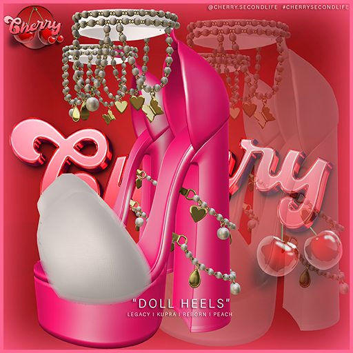 C ` Doll Heels - Fatpack