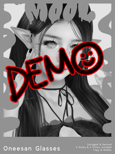.mool. Oneesan Glasses. [DEMO]
