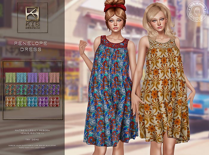 KiB Designs - Penelope Dress