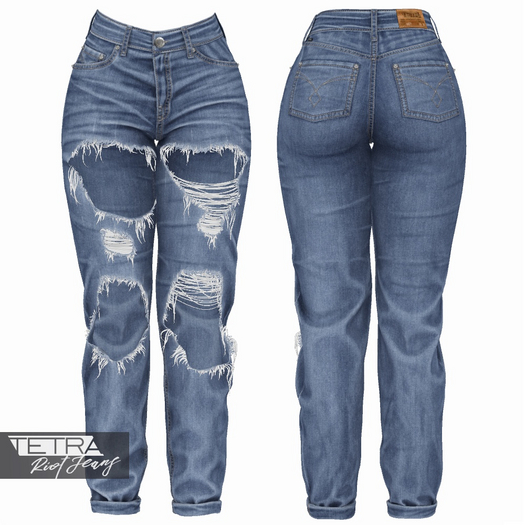 TETRA - Riot Ripped Jeans (Calm)