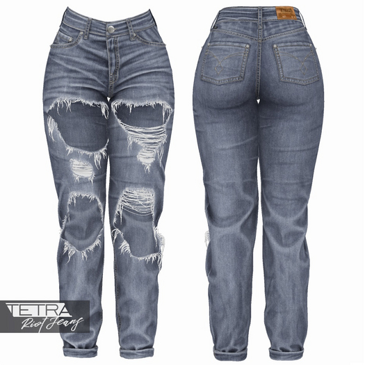 TETRA - Riot Ripped Jeans (Cliff)