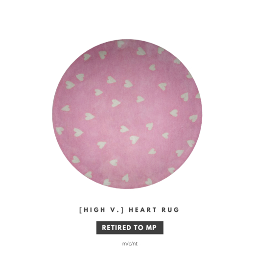 [high v.] Rug Hearts