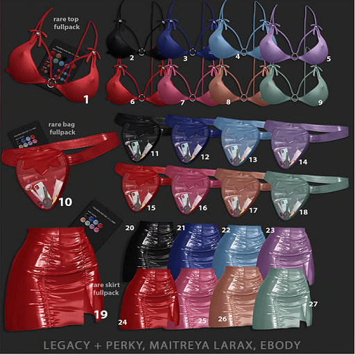 flex. Doja set black maitreya X