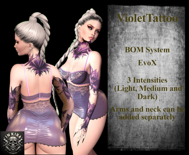 Violet Tattoo - InKira Studio