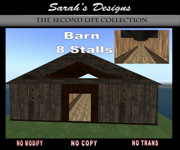 SD-Barn - 8 stalls (Boxed)