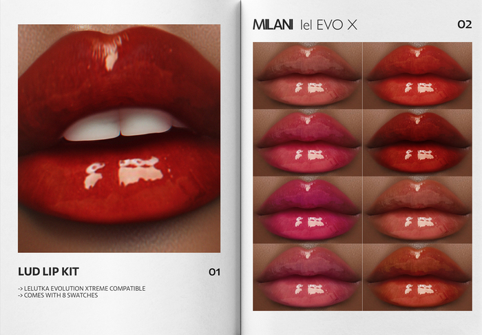 MILANI - "LUD" LIP KIT / DEMO