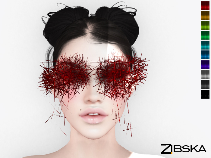Zibska ~ Argus Adornments with Evo X makeup base in 10 colors