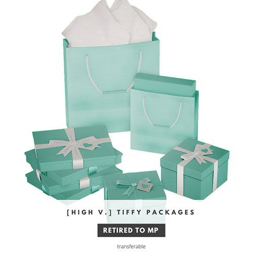 [high v.] Tiffy Bags