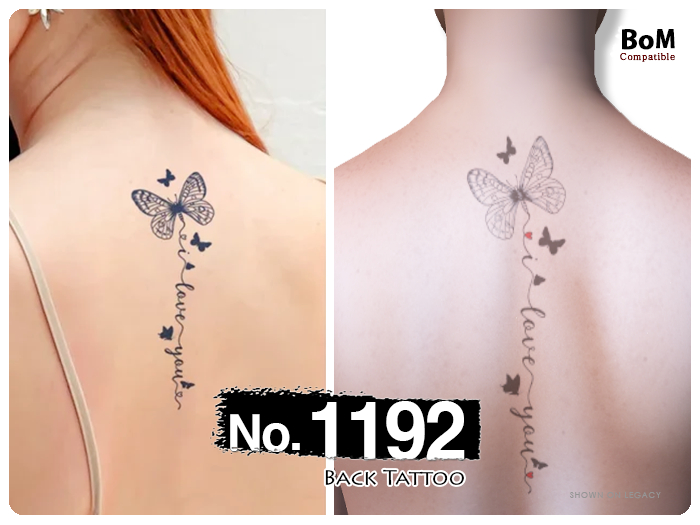(Back Tattoo) No.1192