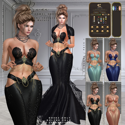 Son!a-Edge (Reborn) Beena Formal Mesh Dress Fatpack