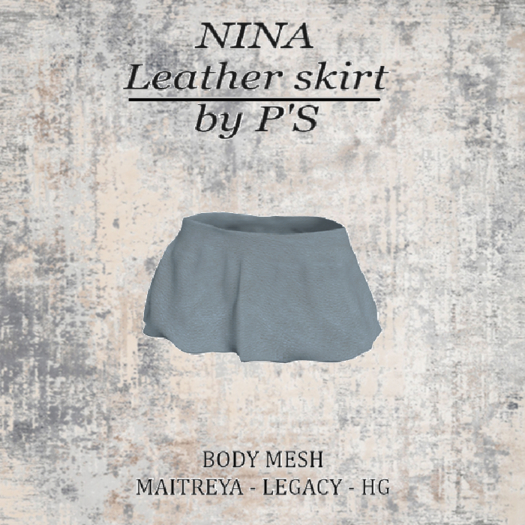 NINA Skirt PALE BLUE