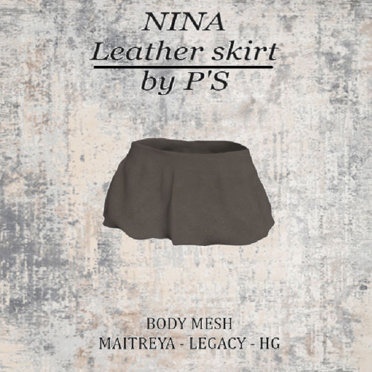 NINA Skirt DARK GREY