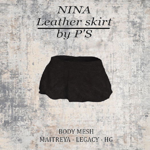 NINA Skirt BLACK