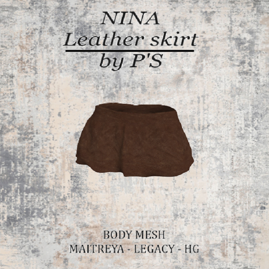 NINA Skirt BROWN