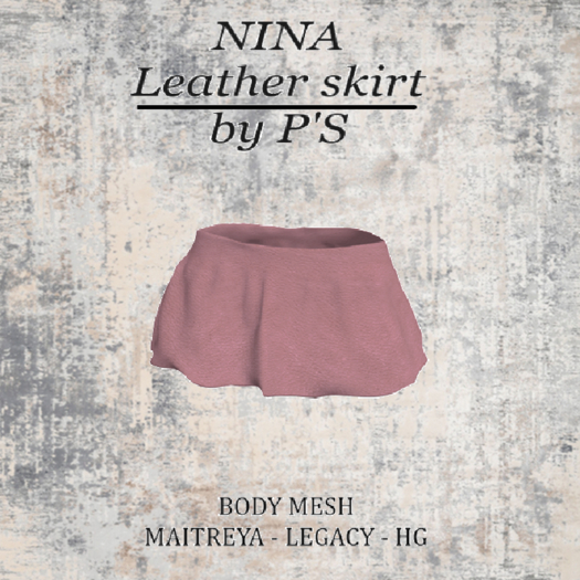 NINA Skirt PALE PINK