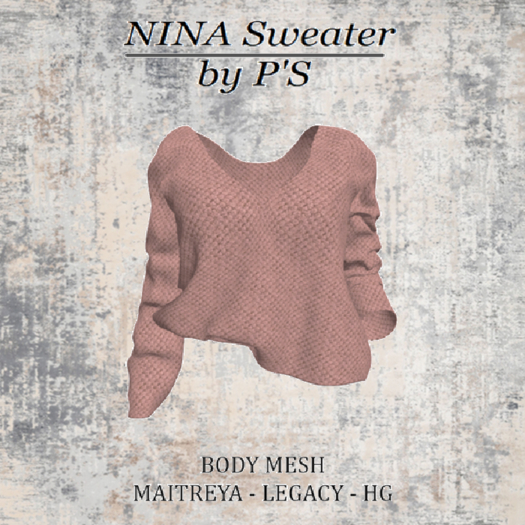 NINA Sweater PALE PINK