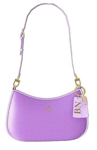 beary.// essence bag - purp