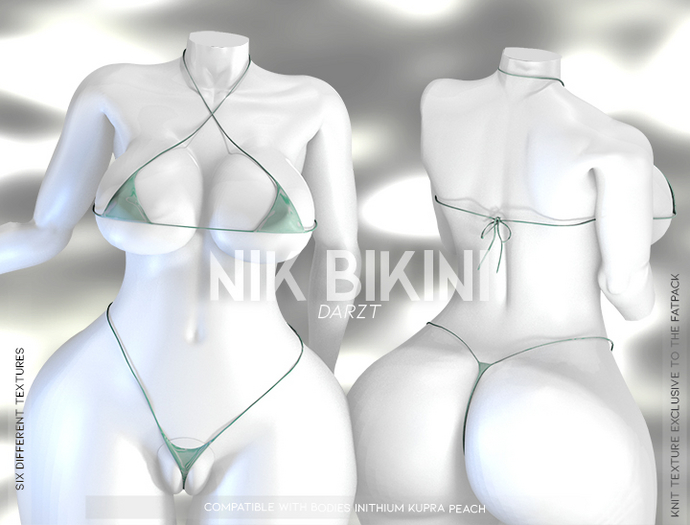 l DARZT l NIK BIKINI  I GREEN I PEACH I  INITHIUM l