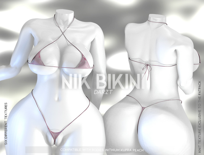 l DARZT l NIK BIKINI  I ROSE I PEACH I  INITHIUM l