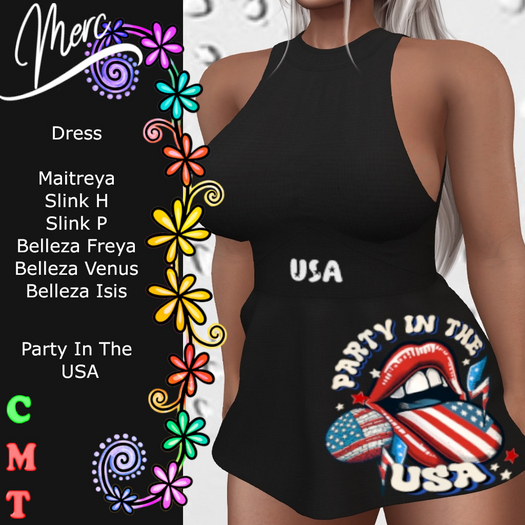 M - C Dress - Party In The USA