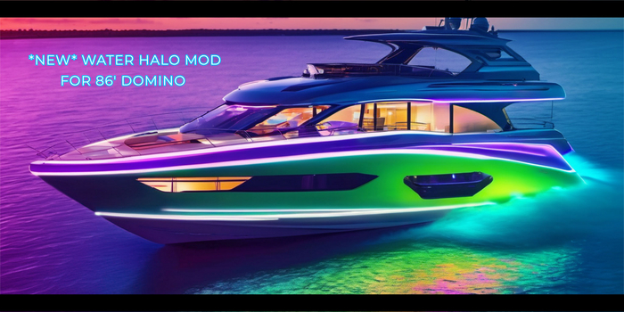 86' Domino Water Halo + Color Controller