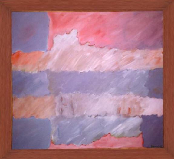 Painting "Gray Clouds"