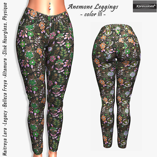 [Xprs] - Anemone Leggings Color III