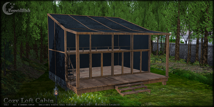 *NeverWish* Cozy Loft Cabin