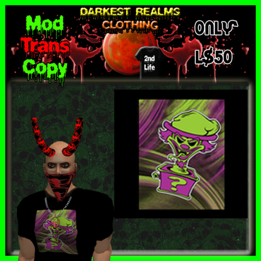 DRC - ICP - Joker Cards Shirt Set 4 - The Riddle Box