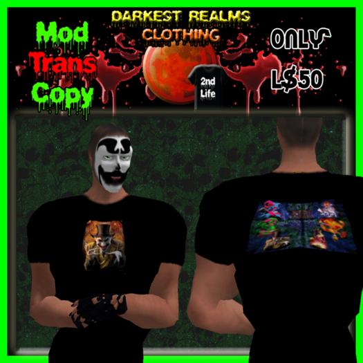 DRC - ICP - Joker Cards Shirt Set 5 - The Ringmaster