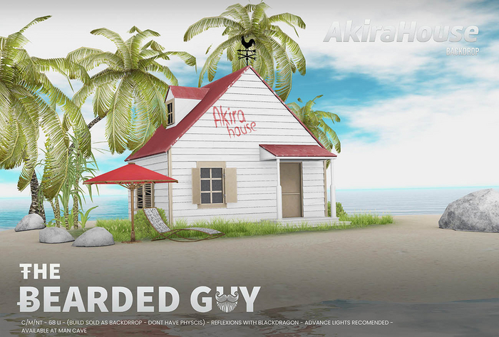Akira House Backdrop - The Bearded Guy
