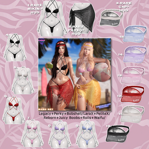 6. [Eternus] Babe Bikini (Legacy/Perky/Bombshell)