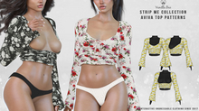 *Vanilla Bae* Aviva Top - 22 Pattern Fat Pack - Strip Me Interactive - Maitreya / LaraX / Legacy / Ebody Reborn / Waifu