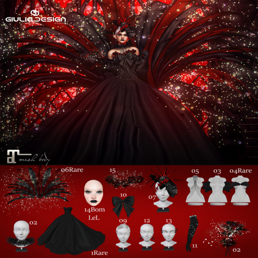 [GIULIADESIGN]-Luxury Gothic- MAITREYA complete