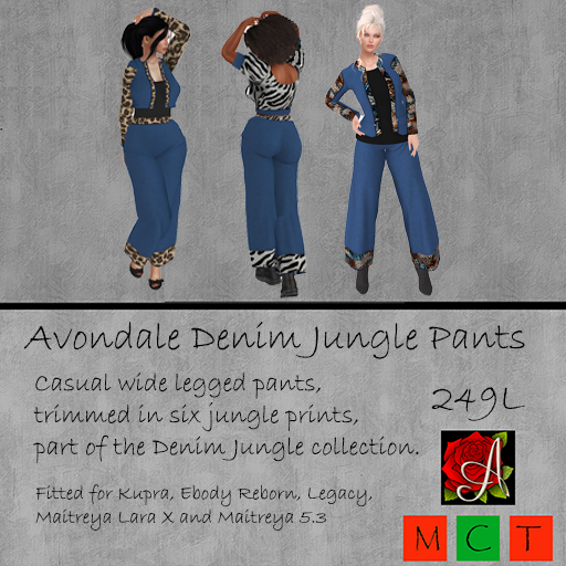 Avondale Denim Jungle Pants