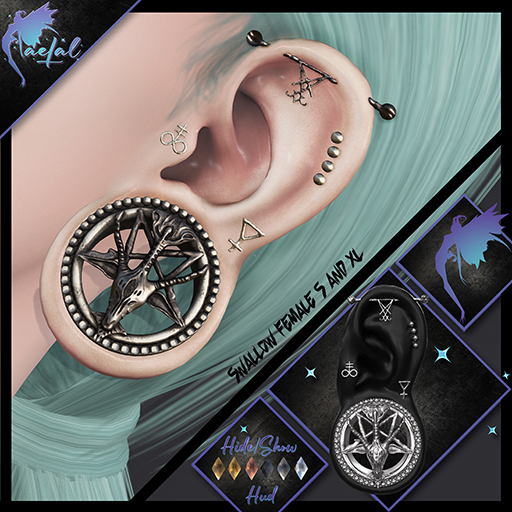 FaeTal- Ear 25 - Swallow  S & XL Female