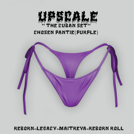{UPSCALE} "The Cuban Set" Pantie (purple)