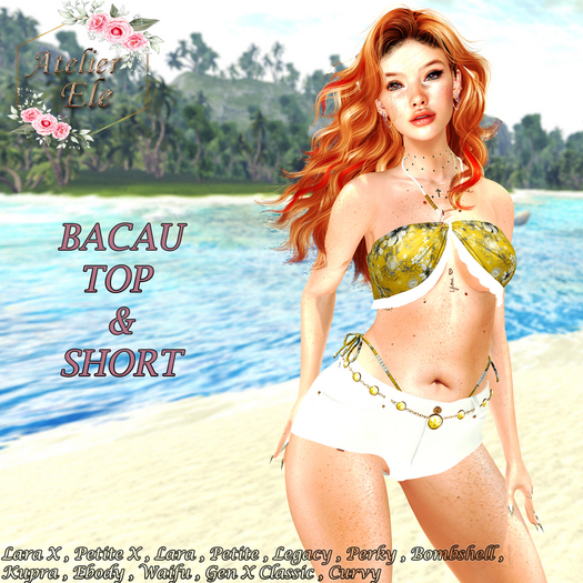{AE}  BACAU TOP & SHORTS