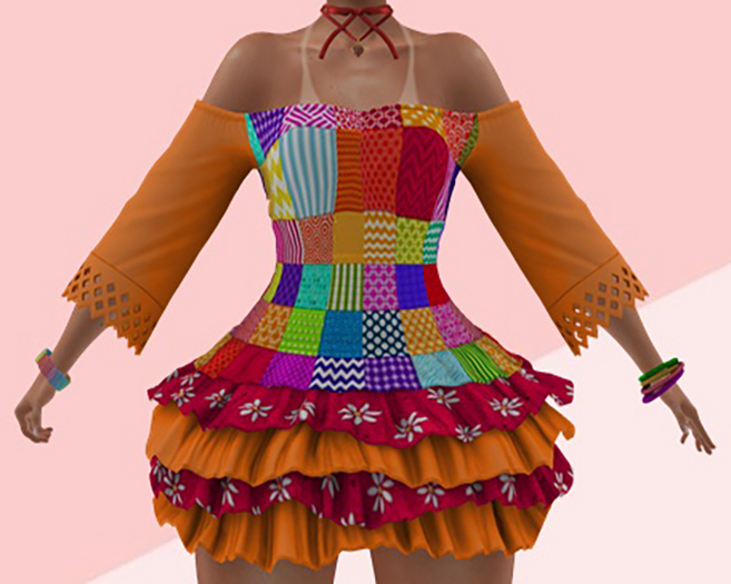 *BABY CLOTHES GL* Outfit Pacoquinha Orange